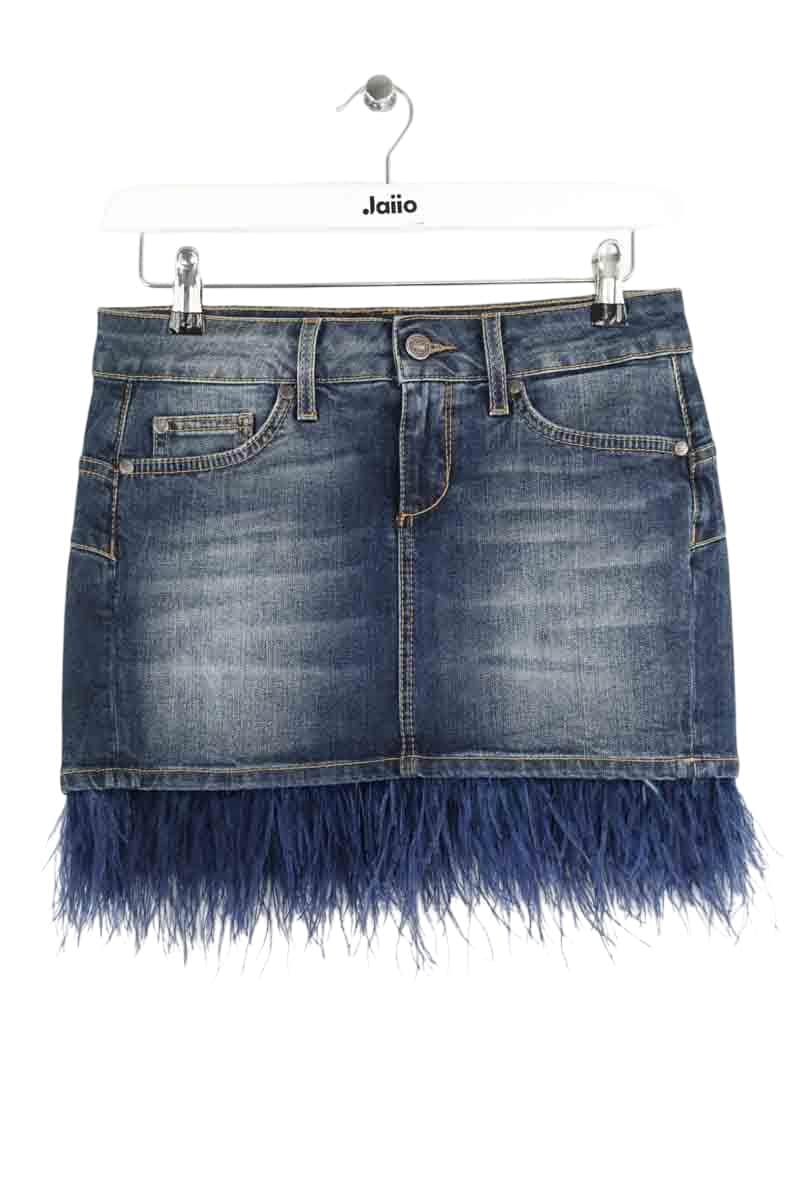 Mini jupe Liu Jo Bleu en Coton - élasthanne, taille XS - Seconde Main