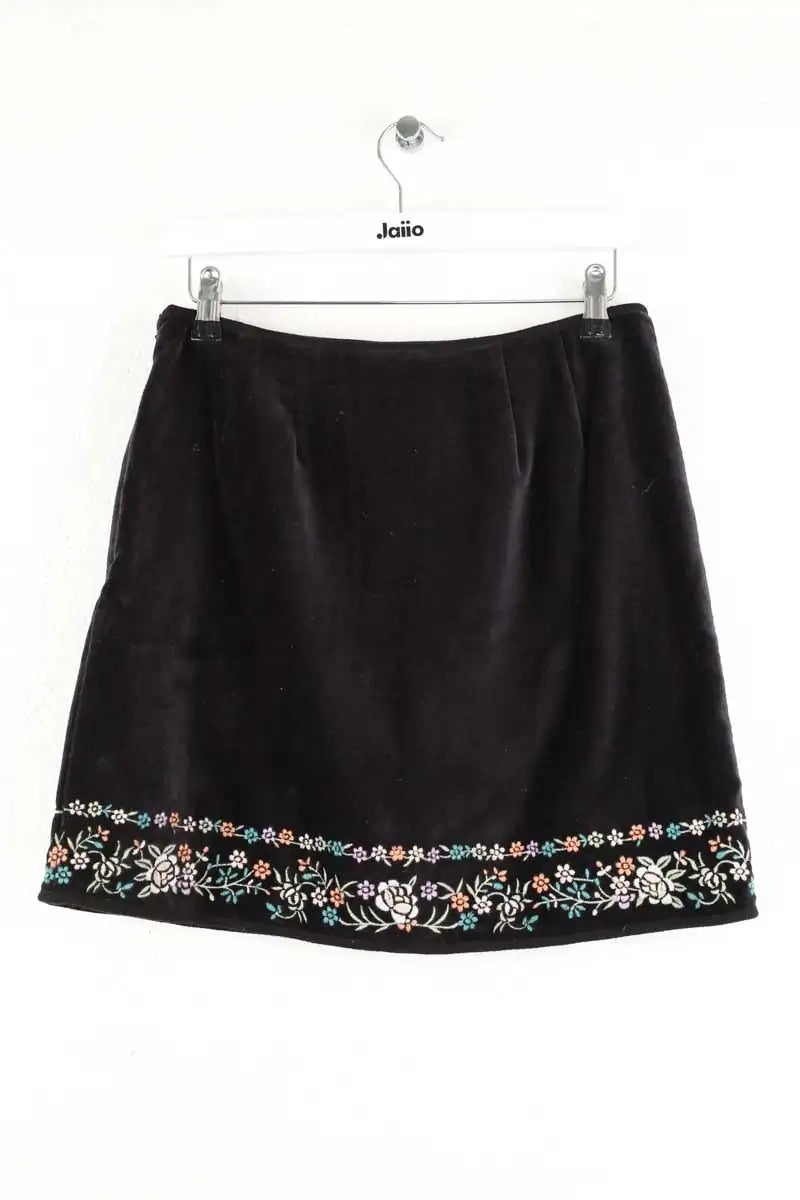 Mini jupe Louise Misha Noir en Coton