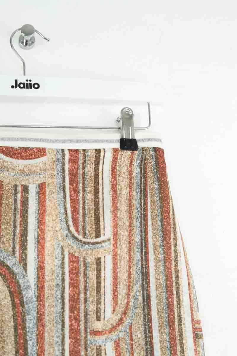 Mini jupe Maison Père Multicolore en Polyester