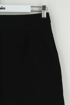 Mini jupe Maison Standards Noir en Viscose