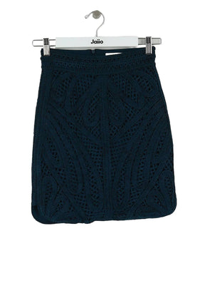 Mini jupe Maje Bleu en Viscose, taille XS - Seconde Main