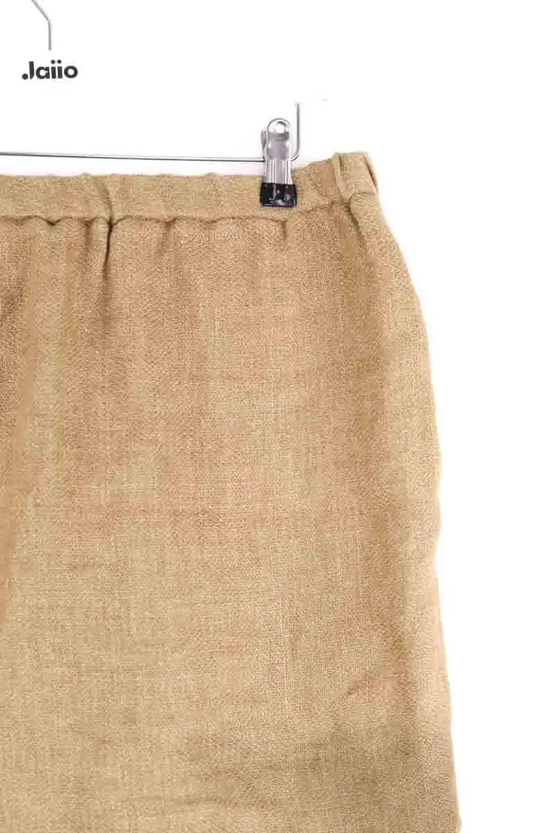 Mini jupe Maje Camel en Lin