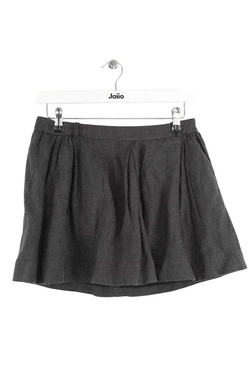 Mini jupe Maje Gris en Coton, taille S - Seconde Main