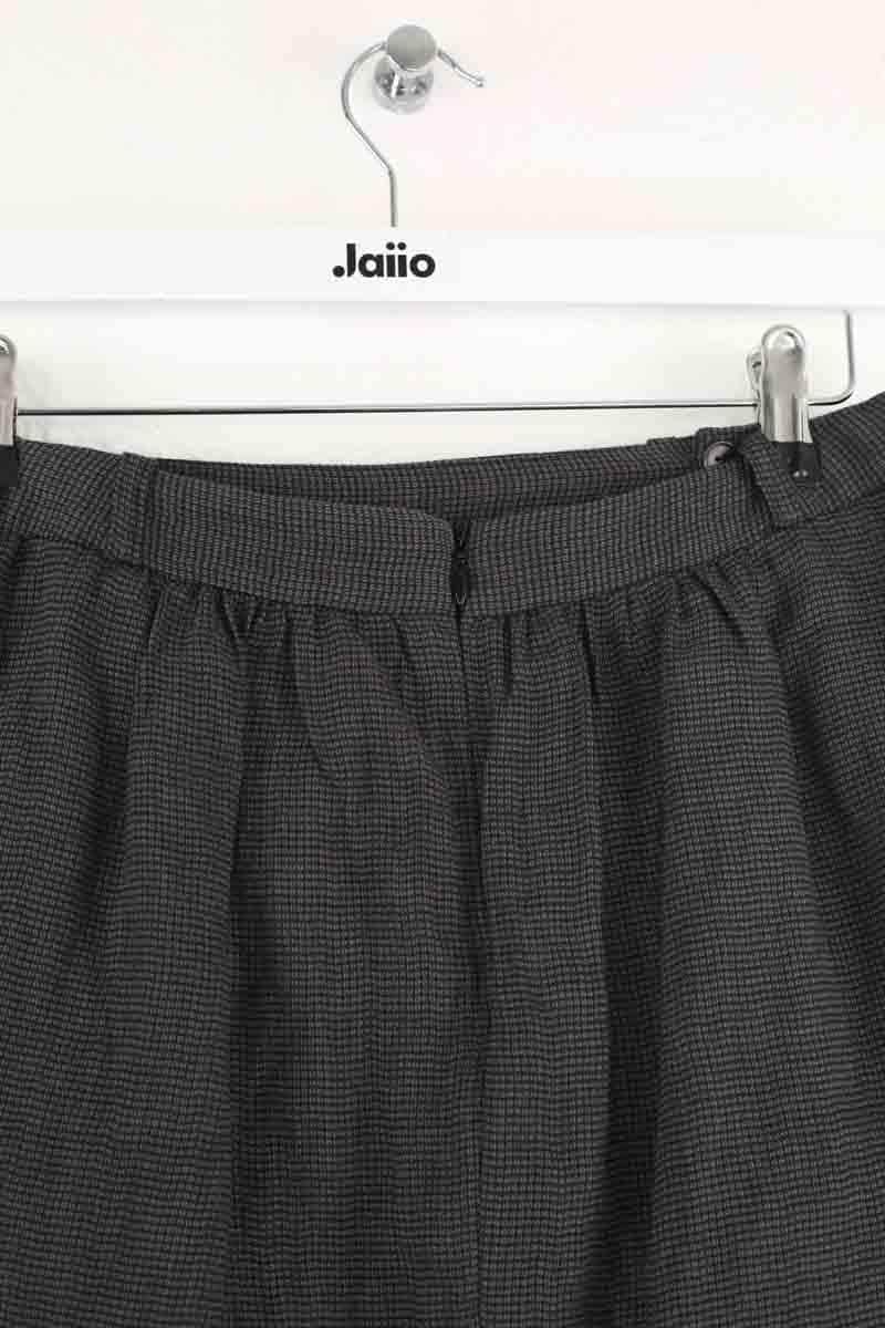 Mini jupe Maje Gris en Coton