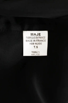 Mini jupe Maje Gris en Coton