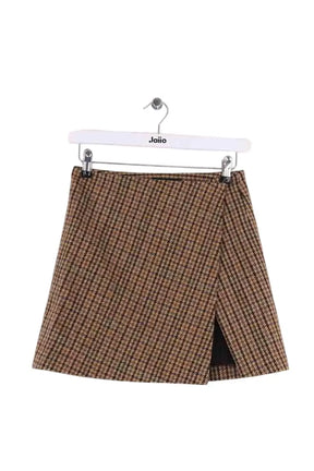 Mini jupe Maje Marron en Coton, taille XS - Seconde Main