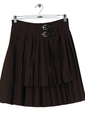 Mini jupe Maje Marron en Polyester, taille S - Seconde Main