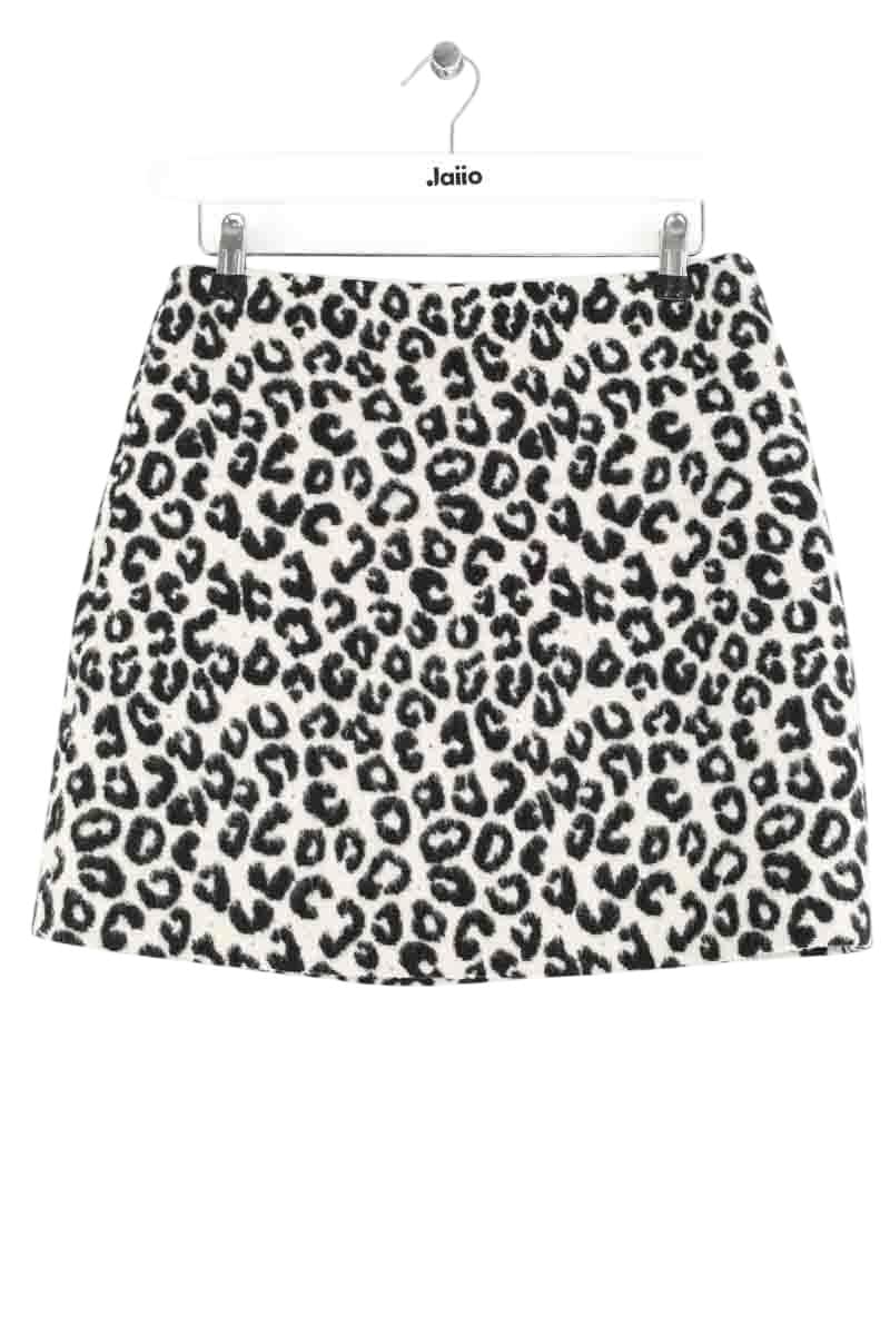 Mini jupe Maje Noir en Laine, taille L - Seconde Main