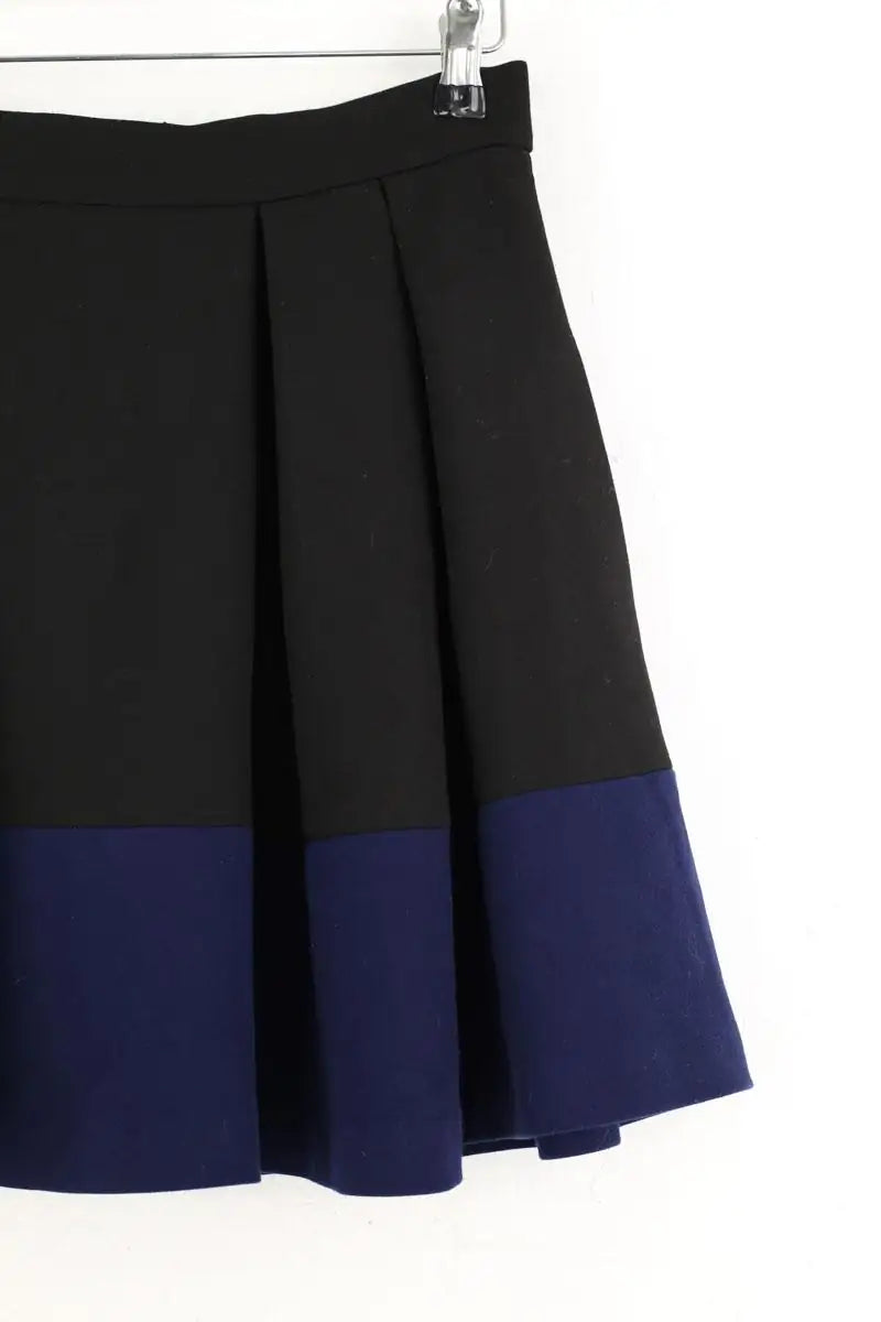 Mini jupe Maje Noir en Polyester