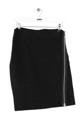 Mini jupe Maje Noir en Viscose, taille M - Seconde Main