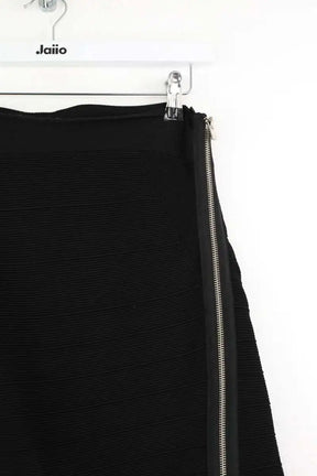 Mini jupe Maje Noir en Viscose