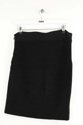 Mini jupe Maje Noir en Viscose