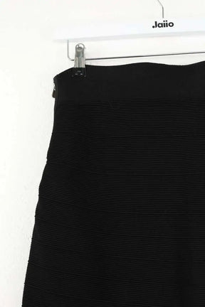 Mini jupe Maje Noir en Viscose