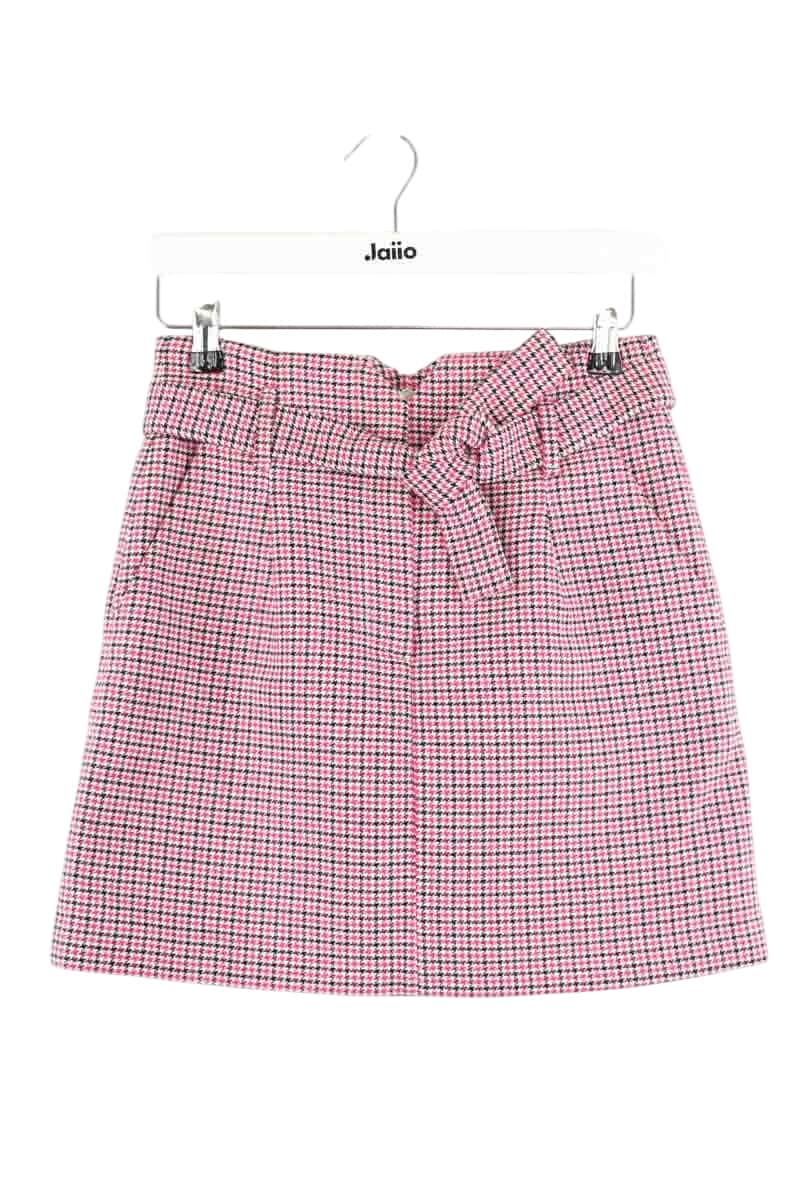Mini jupe Maje Rose en Coton, taille XS - Seconde Main