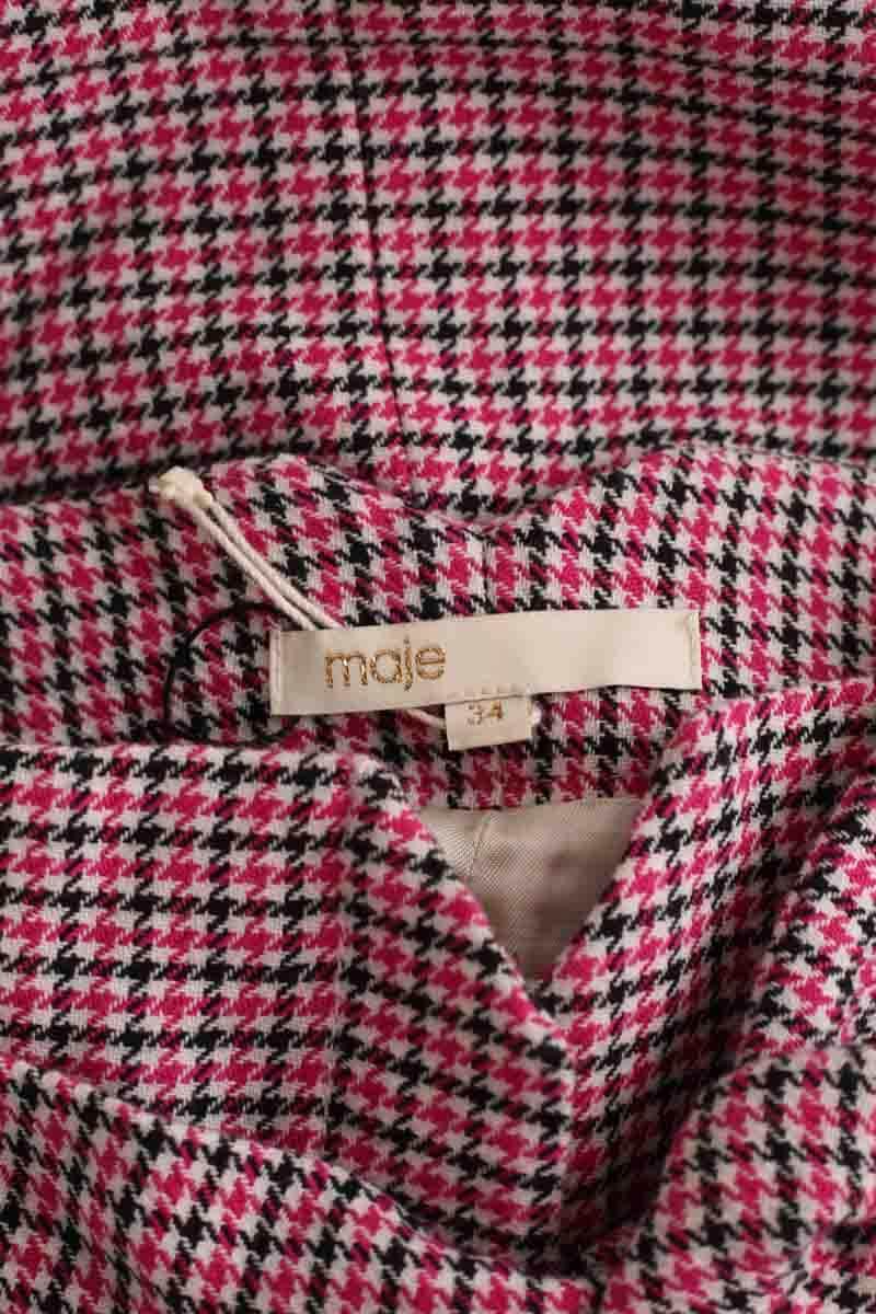 Mini jupe Maje Rose en Coton