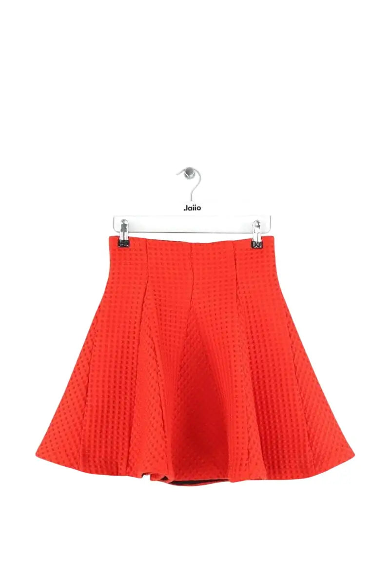 Mini jupe Maje Rouge en Polyester, taille M - Seconde Main