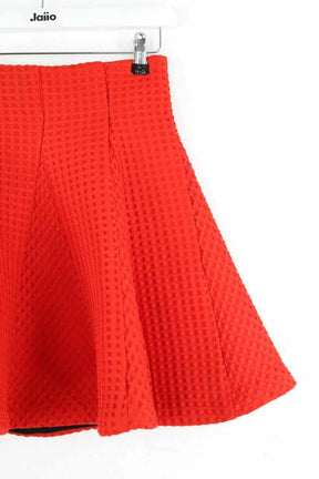 Mini jupe Maje Rouge en Polyester