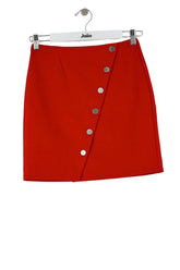 Mini jupe Maje Rouge en Polyester, taille S - Seconde Main