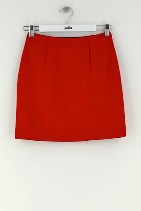 Mini jupe Maje Rouge en Polyester