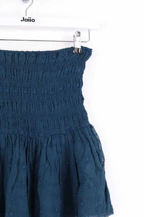 Mini jupe Maje Vert en Viscose