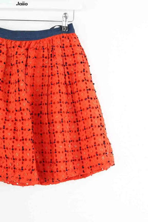 Mini jupe Manoush Rouge en Coton