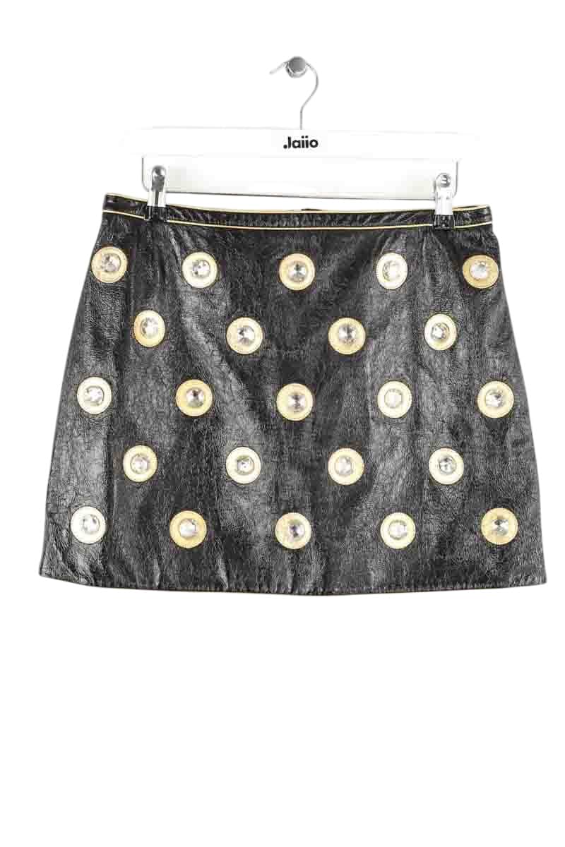 Mini jupe Marc Jacobs Noir en Cuir, taille L - Seconde Main