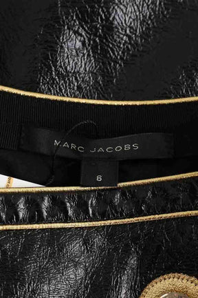 Mini jupe Marc Jacobs Noir en Cuir