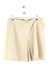 Mini jupe Max & Moi Beige en Daim, taille L - Seconde Main