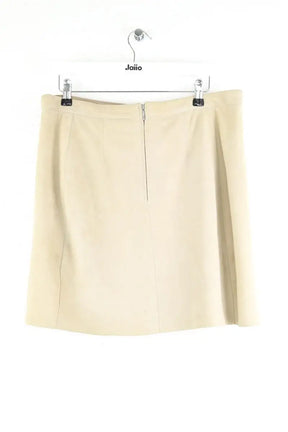 Mini jupe Max & Moi Beige en Daim