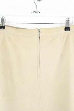 Mini jupe Max & Moi Beige en Daim