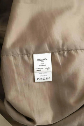 Mini jupe Max & Moi Beige en Daim