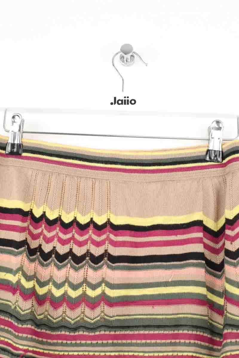 Mini jupe Missoni Beige en Viscose