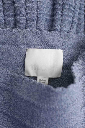 Mini jupe Molli Bleu en Laine