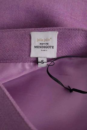 Mini jupe Petite Mendigote Jaipur Rose en Laine