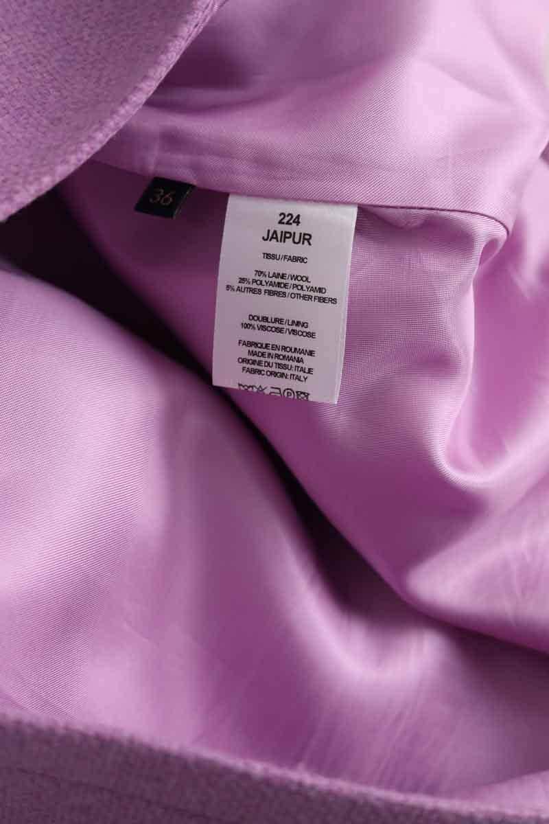 Mini jupe Petite Mendigote Jaipur Rose en Laine