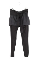 Mini jupe Pinko Gris en Laine, taille M - Seconde Main