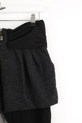 Mini jupe Pinko Gris en Laine