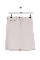 Mini jupe Ralph Lauren Blanc en Coton, taille XS - Seconde Main