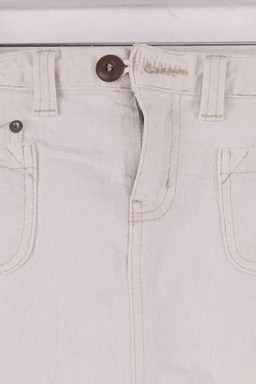Mini jupe Ralph Lauren Blanc en Coton