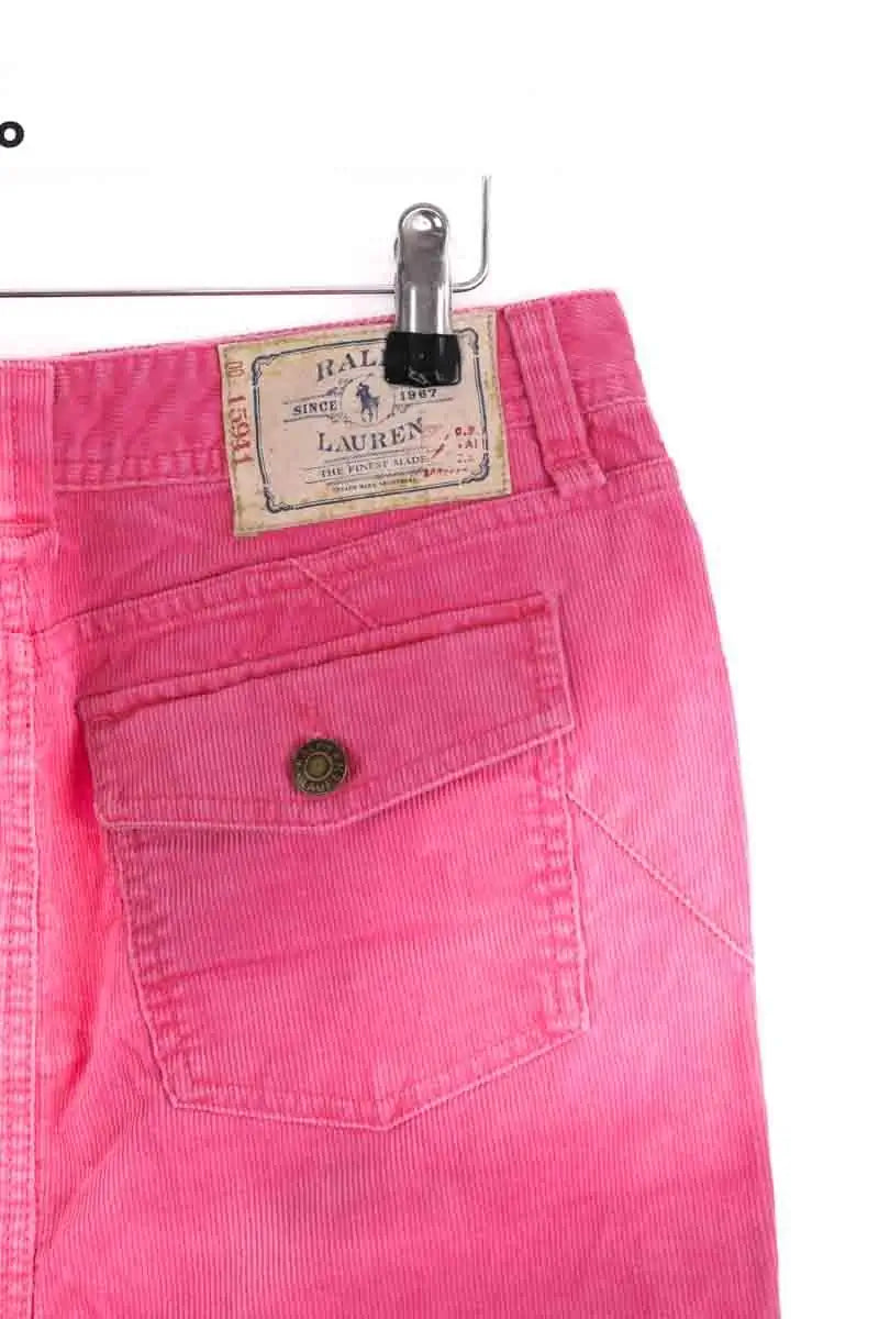 Mini jupe Ralph Lauren Rose en Coton