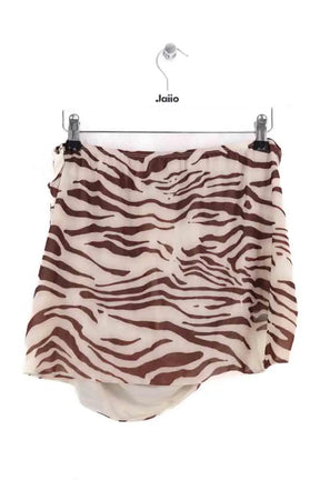 Mini jupe Reformation Ecru en Synthétique