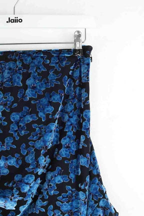 Mini jupe Rotate Bleu en Polyester