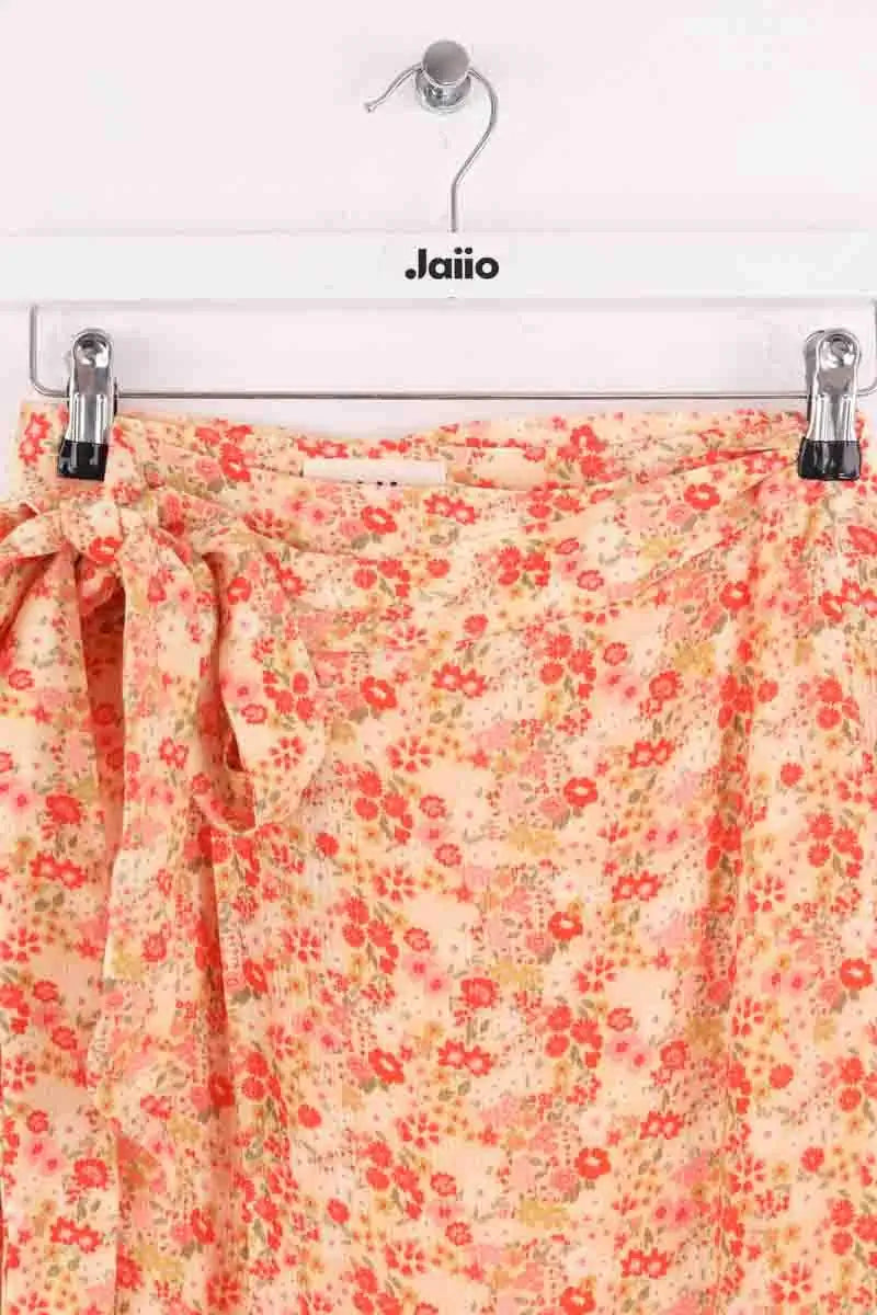 Mini jupe Saaj Jaune en Coton