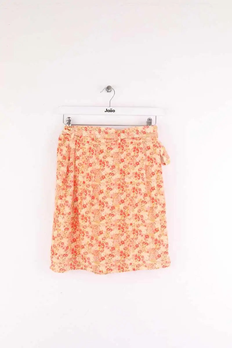 Mini jupe Saaj Jaune en Coton