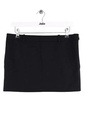 Mini jupe Saint Laurent Noir en Synthétique, taille S - Seconde Main