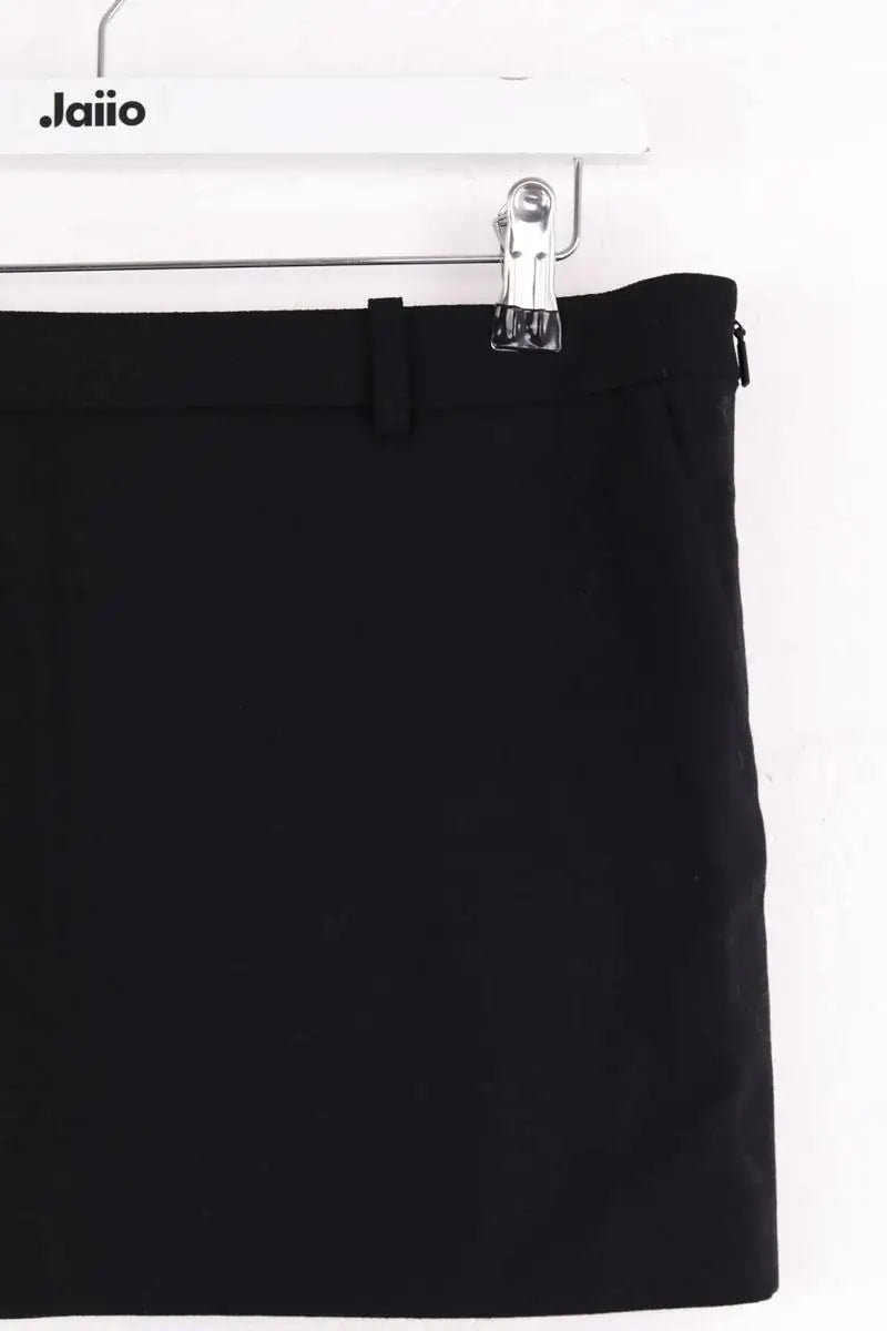 Mini jupe Saint Laurent Noir en Synthétique