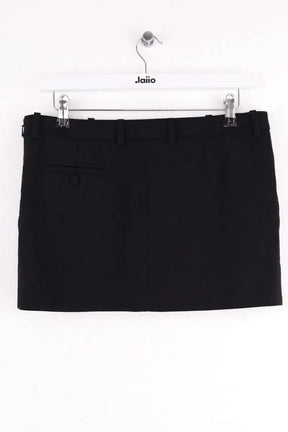 Mini jupe Saint Laurent Noir en Synthétique