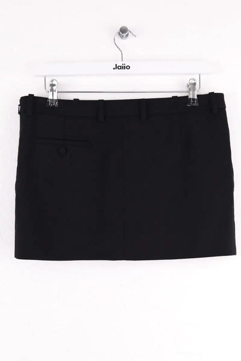 Mini jupe Saint Laurent Noir en Synthétique