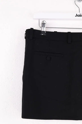 Mini jupe Saint Laurent Noir en Synthétique