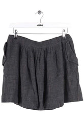 Mini jupe Sandro Anthracite en Viscose, taille S - Seconde Main